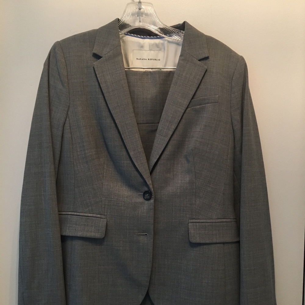 Banana Republic Skirt Suit